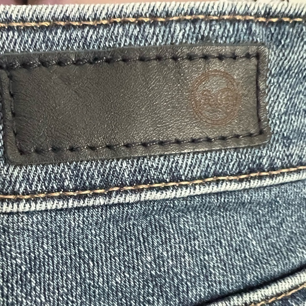 NWT AG Stevie High-Rise Straight Jeans Anthropologie Size 26 color FELICITY - Picture 8 of 12